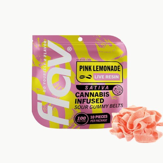 Flav - Candy - Belt - 100mg - Live Resin - Pink Lemonade - Sativa - 1