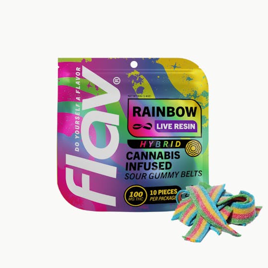 Flav - Candy - Belt - 100mg - Live Resin - Rainbow - Hybrid - 1