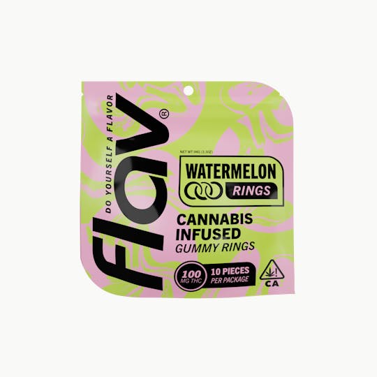 Flav - Candy - Ring - 100mg - Distillate - Watermelon - 1