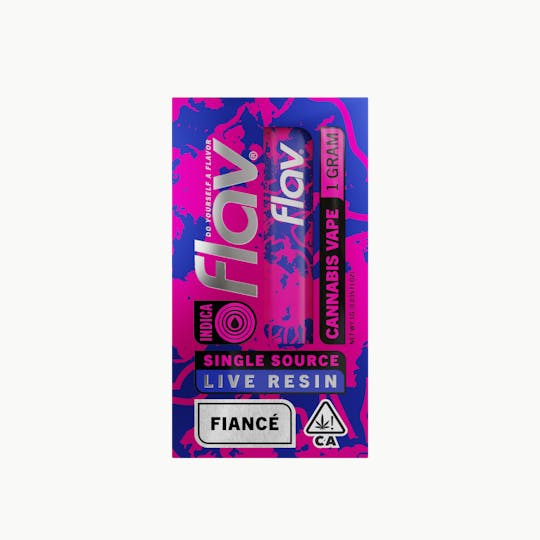 Flav - Vape - Disposable - 1.0g - Live Resin - Fiance - Indica - 1