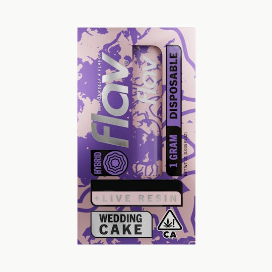 Flav - Vape - All In One - 1.0g - Live Resin - Wedding Cake - Hybrid - 1