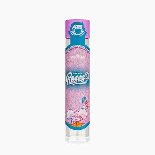 Roses - BUBBLEGUM GELATO Roses Long Stem Hybrid 1G | Liquid Diamond Infused - 1