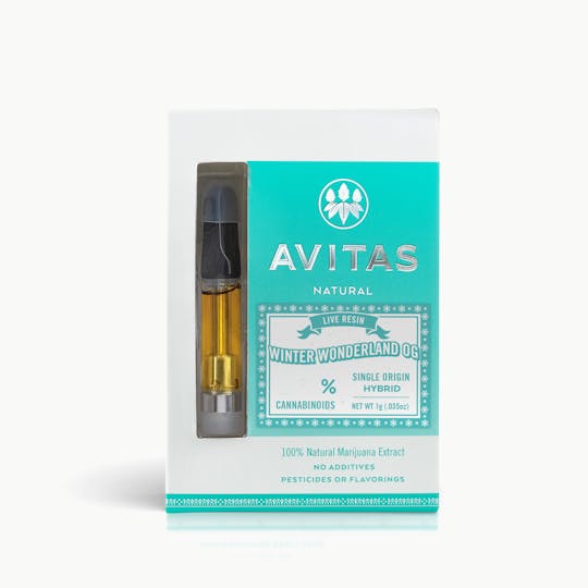 Avitas - Winter Wonderland OG Live Resin Cartridge 1g - 1
