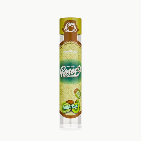 Roses - KILLER KIWI Roses Long Stem Sativa 1G | Liquid Diamond Infused - 1