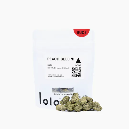 lolo - lolo | Peach Bellini | Indoor Buds | 3.5g - 1