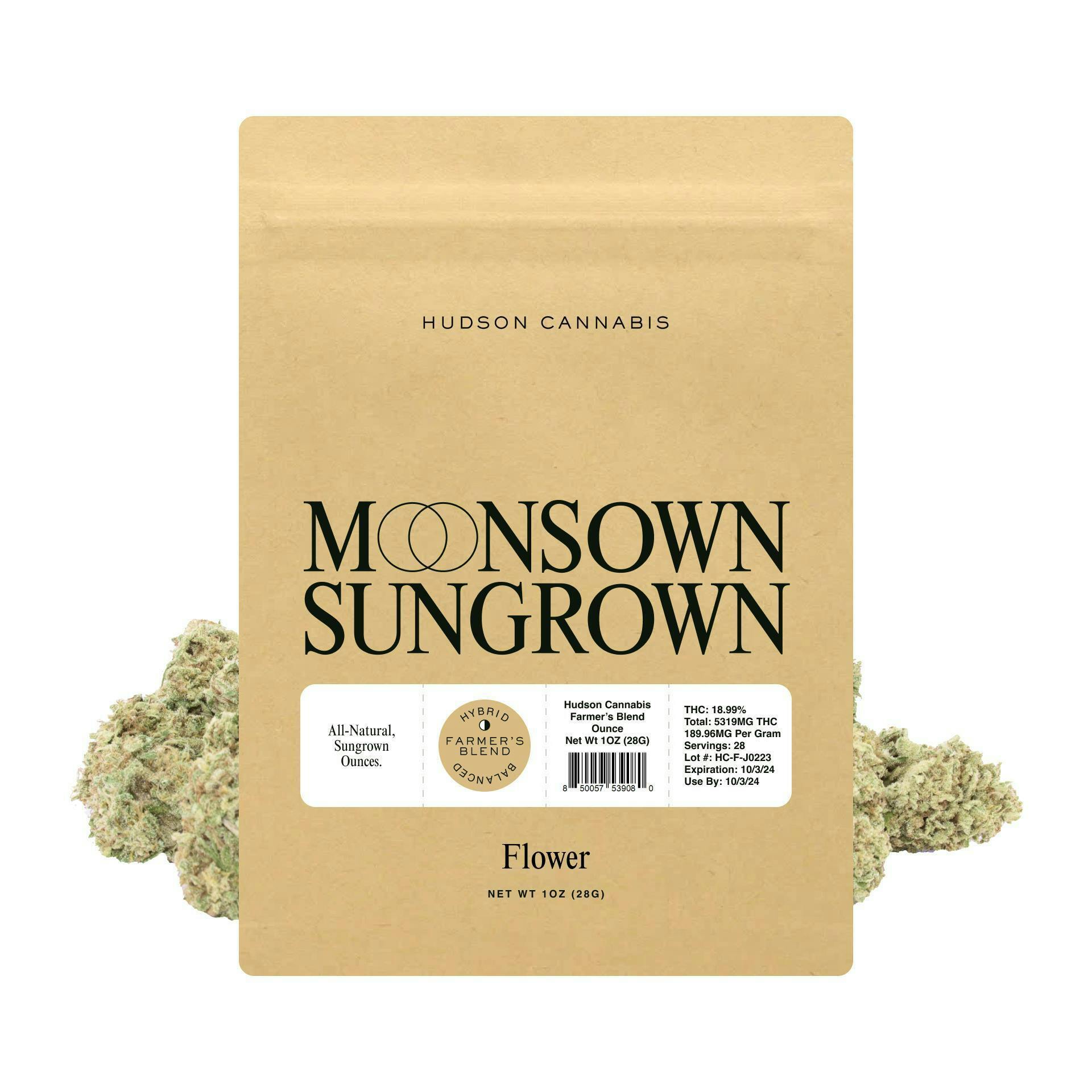 Hudson Cannabis - Hudson Cannabis| Farmer's Blend| Big Buds| 28g - 1