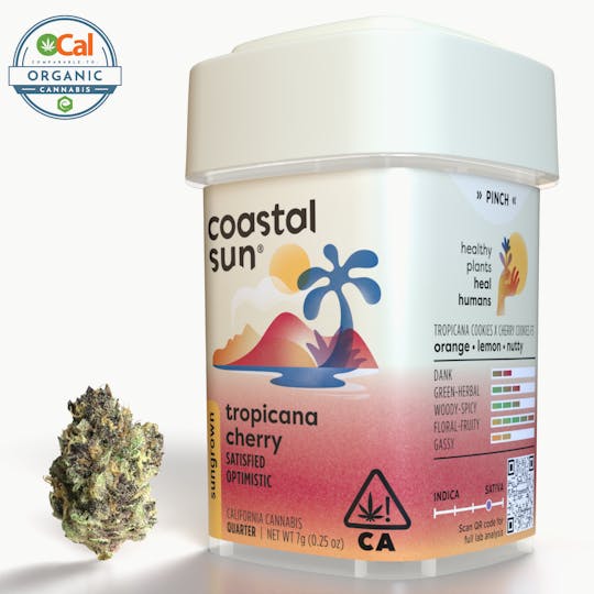 Coastal Sun - Tropicana Cherry Sungrown Flower 7g - 1