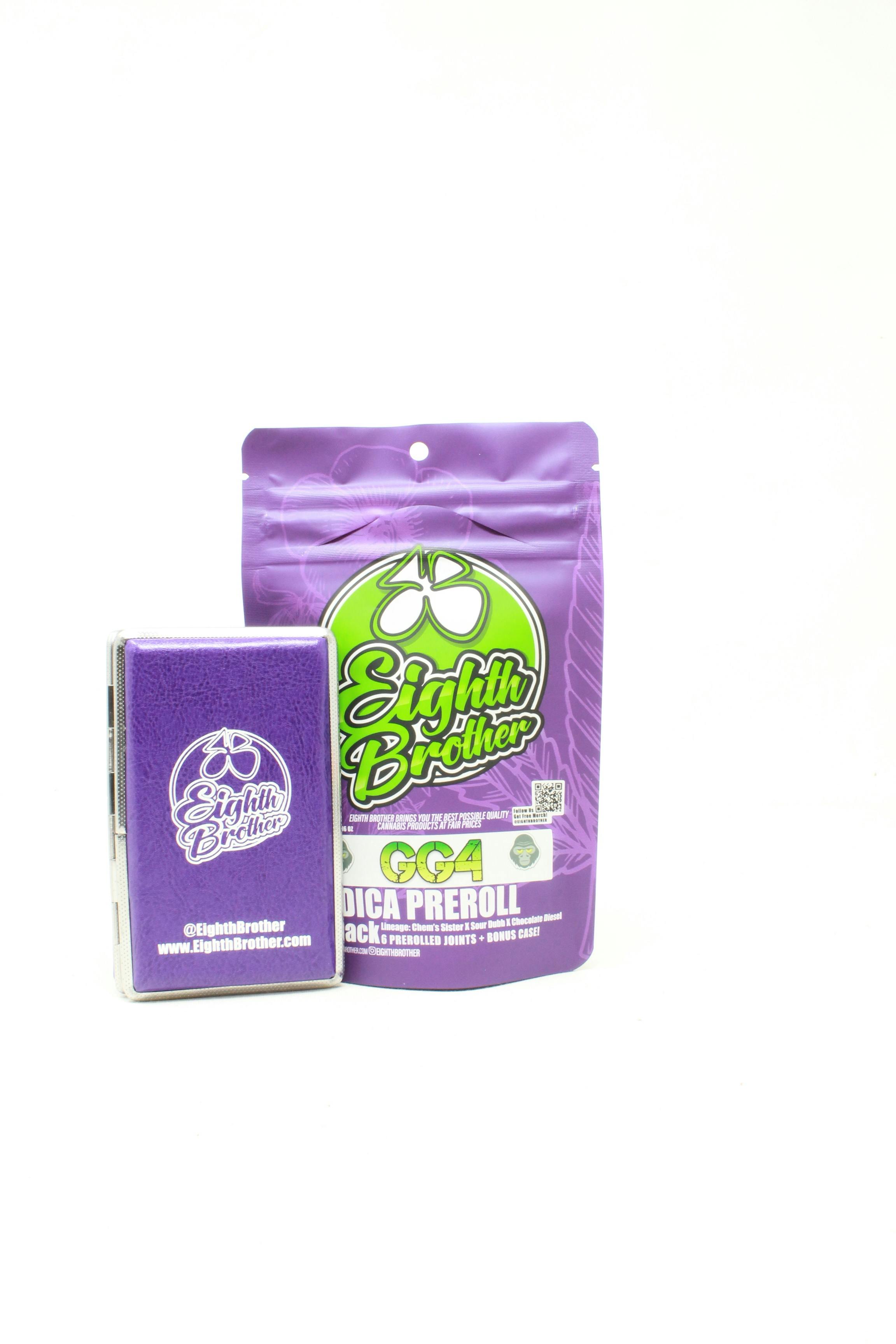 Eighth Brother - GG4 Preroll Case (6 - 1 G Prerolls) - 1