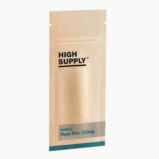 High Supply - Blueberry Glueberry Disposable Pen 300mg - 1