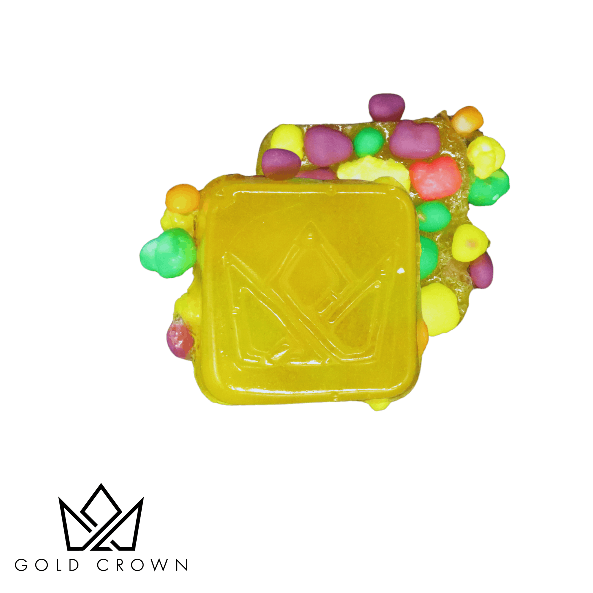 Gold Crown - Gold Crown | Crown Jewels | Pina Colada Gummies | 200mg | 8ct | 25mg/ea - 1