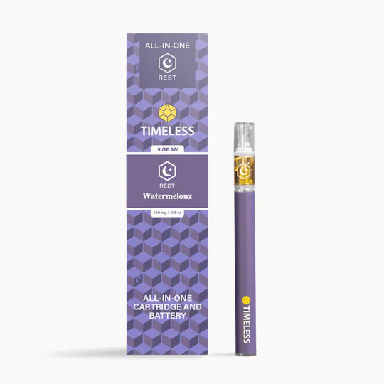 Timeless Vapes - Watermelonz | REST Disposable | 0.5g - 1