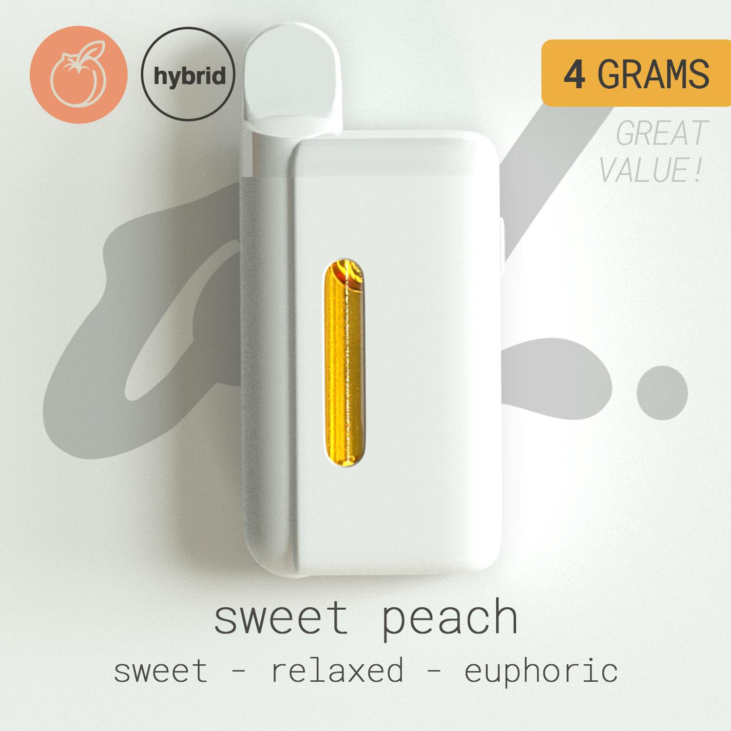 Craft Concentrates - Oil Tanker (4g) - Sweet Peach - 1