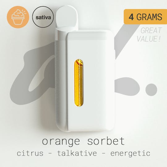 Craft Concentrates - Oil Tanker (4g) - Orange Sorbet - 1