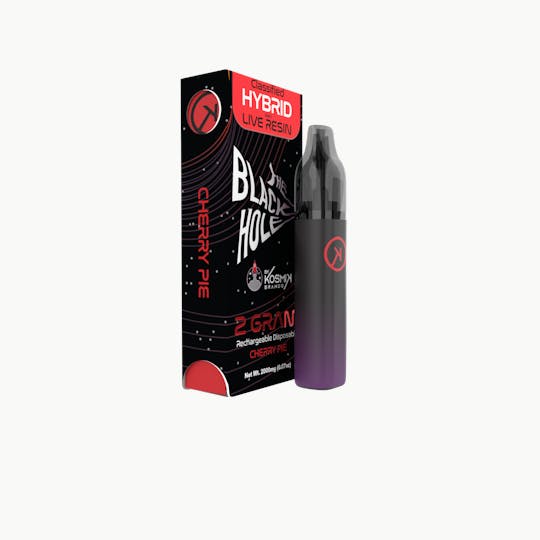 Kosmik Brands - The Black Hole Live Resin Cherry Pie Disposable Vape Pen | OK - 1
