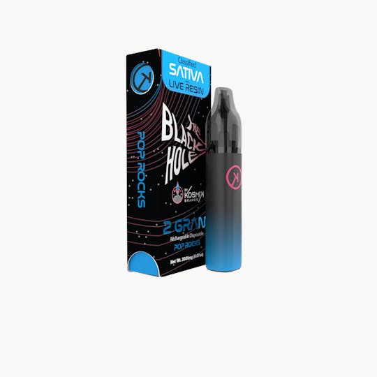 Kosmik Brands - The Black Hole Live Resin Pop Rocks Disposable Vape Pen | OK - 1