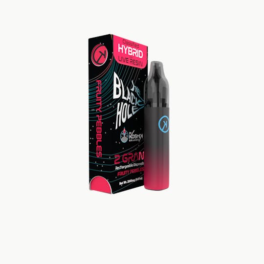 Kosmik Brands - The Black Hole Live Resin Fruity Pebbles Disposable Vape Pen | OK - 1