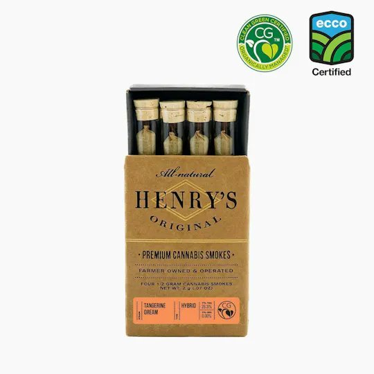 Henry's Original - Henry's Original | Tangerine Dream | Joints | 0.5g each | 4pk - 1