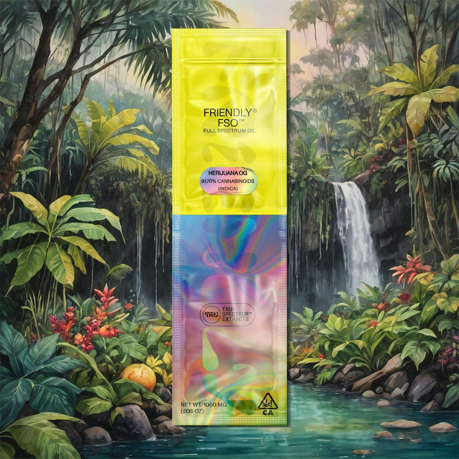 Friendly Brand - Friendly Brand | FSO Applicator | Herijuana OG | Extract Oils | 1g - 1