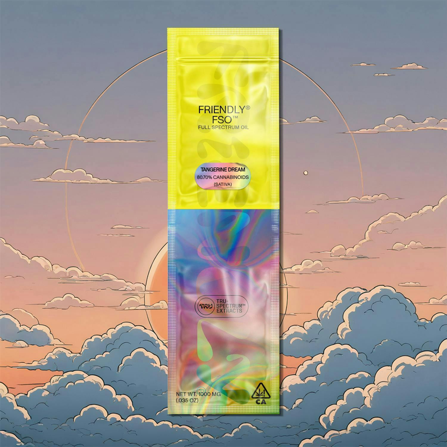 Friendly Brand - Friendly Brand | FSO Applicator | Tangerine Dream | Extract Oils | 1g - 1