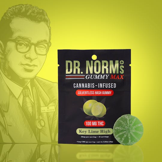 Dr. Norm's - Key Lime High Gummy MAX - 1