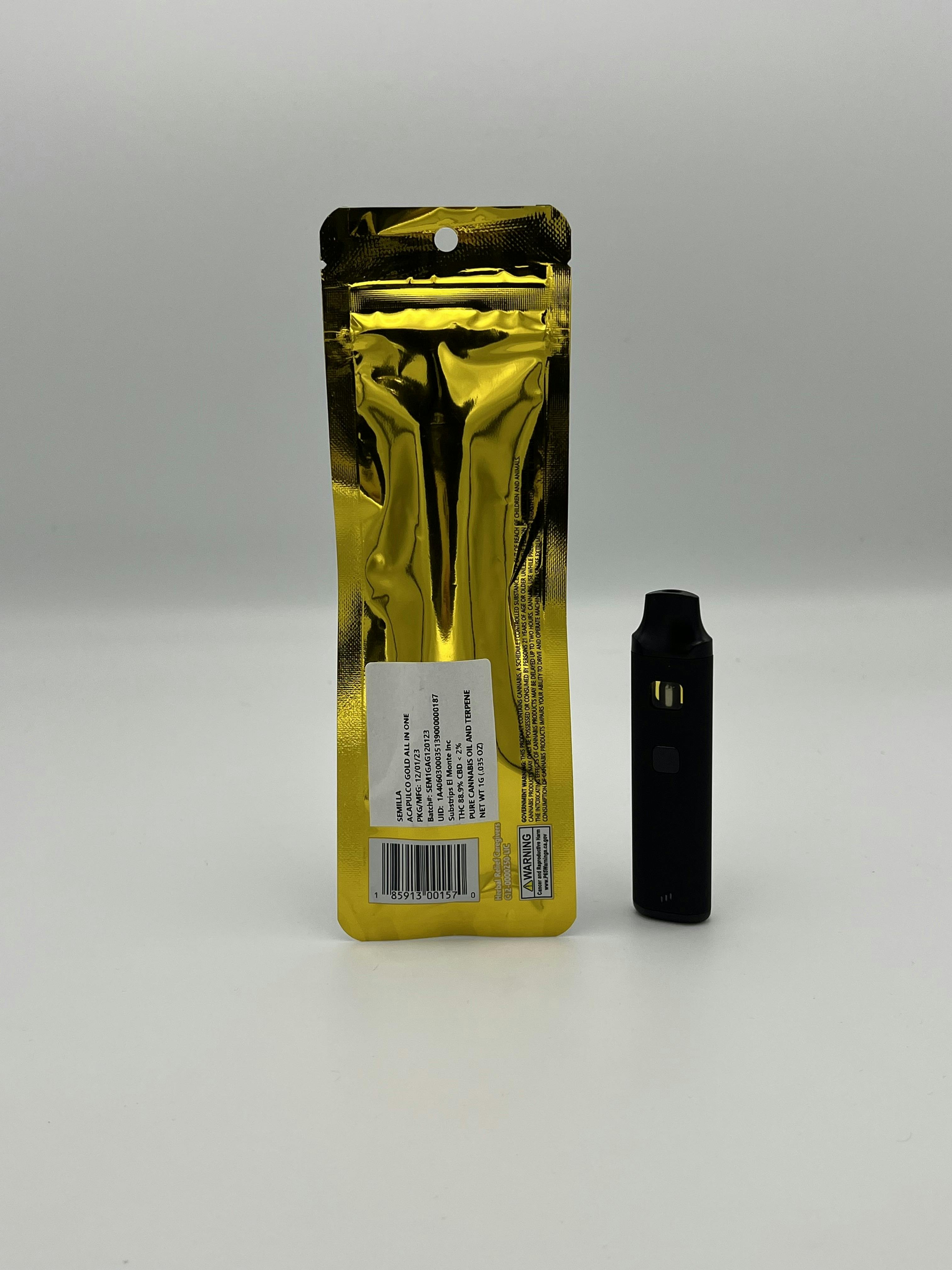 Smoke Weed LA - SWLA - Acapulco Gold 1g Disposable - 1