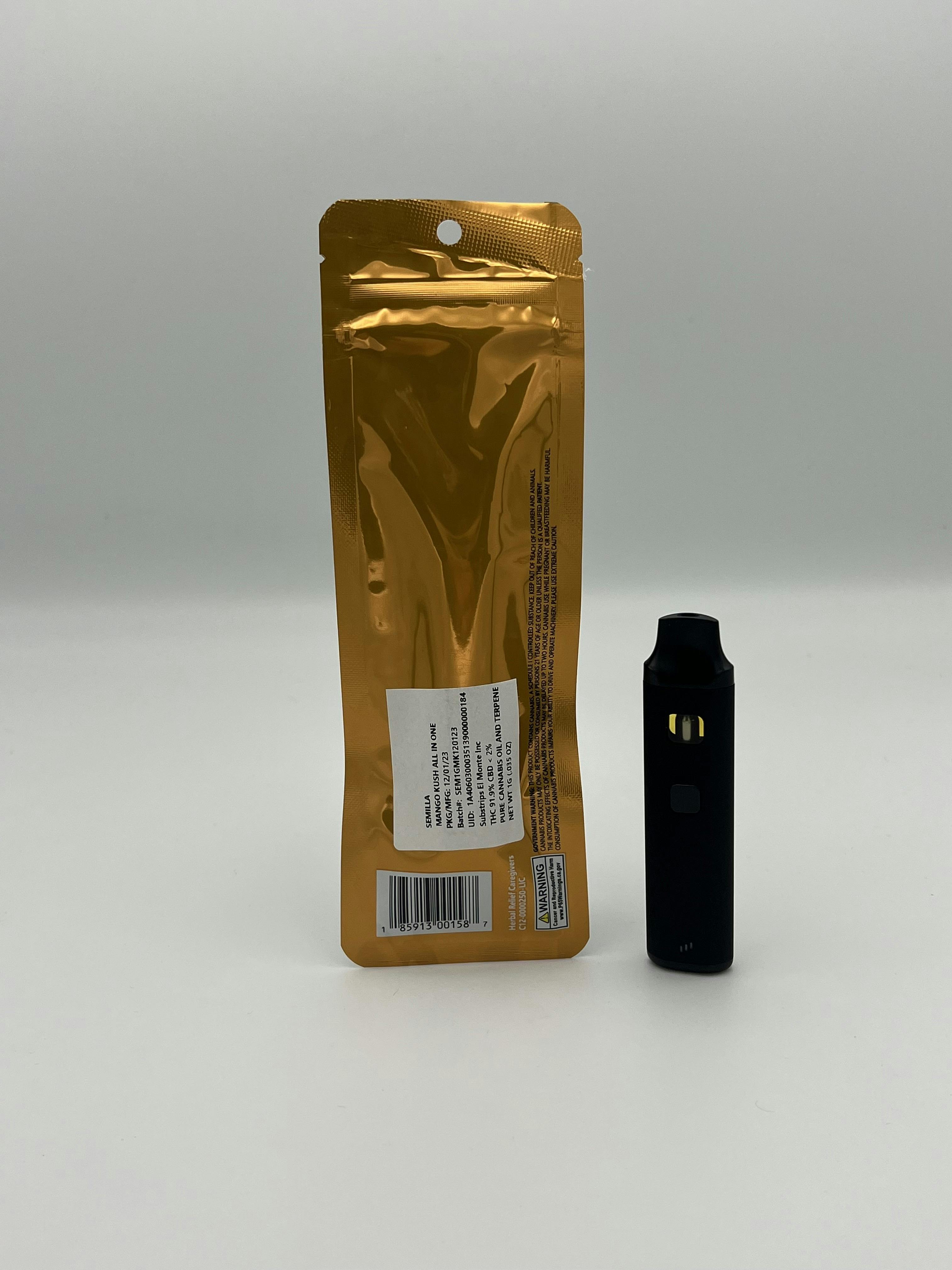 Smoke Weed LA - SWLA - Mango Kush 1g Disposable - 1