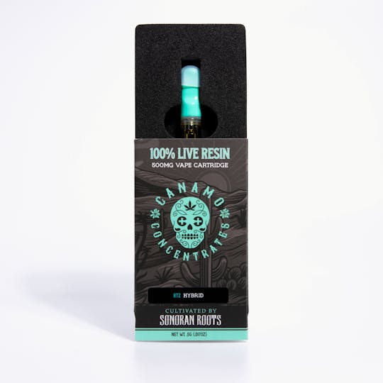 Canamo Concentrates - Cookie Fam Sherbert LIVE RESIN VAPE - 510 - .5g - 1
