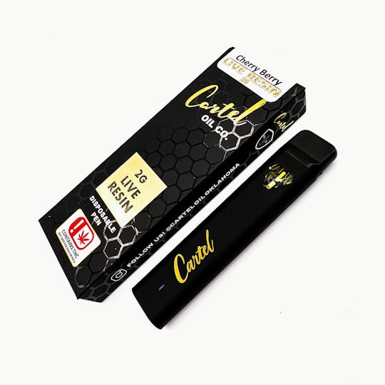 Cartel Oil Co - Cartel Oil Co | Disposable | Live Resin | Frozen Grapes | 2g - 1