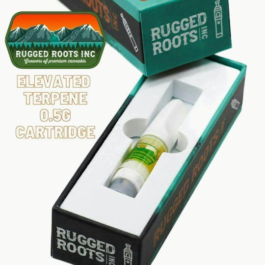 Rugged Roots - Rugged Roots - Cannalope Haze 0.5g Elevated Terpene Cart - 1