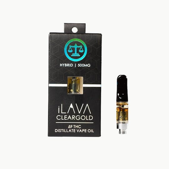 iLAVA - ClearGold Cartridge 500mg - Banana Kush - 1