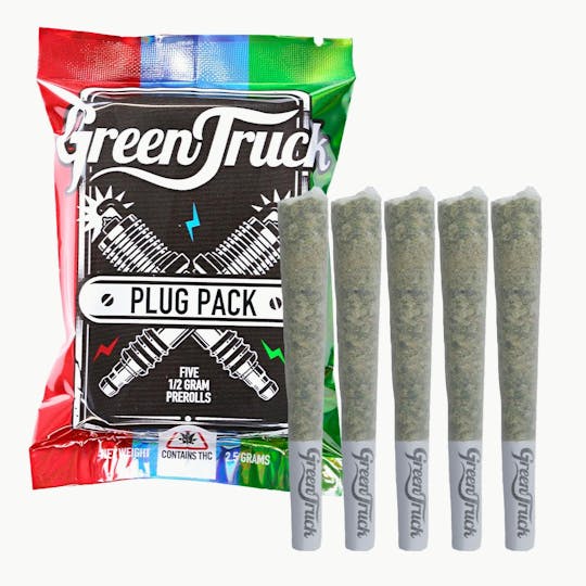 Green Truck - The Plug Pack - Peanut Butter Studly - 5pk .5g Pre-rolls - 1