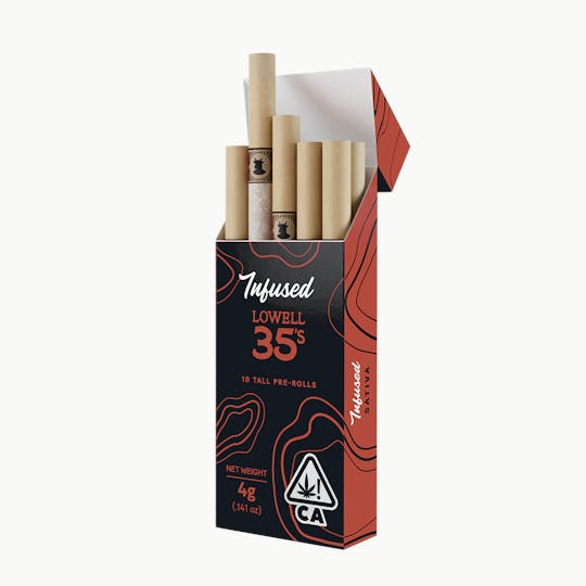 Lowell Herb Co. - Lowell Infused 35's | 4g Pre-Roll Pack | Trailblazer Sativa - 1