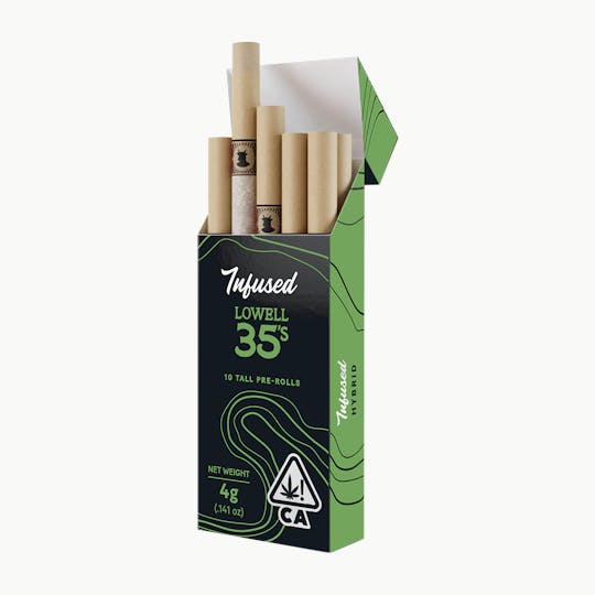 Lowell Herb Co. - Lowell Infused 35's | 4g Pre-Roll Pack | Mind Safari Hybrid - 1