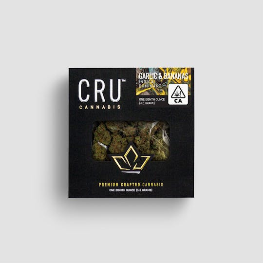 CRU Cannabis - Garlic & Bananas (3.5 Grams) - 1