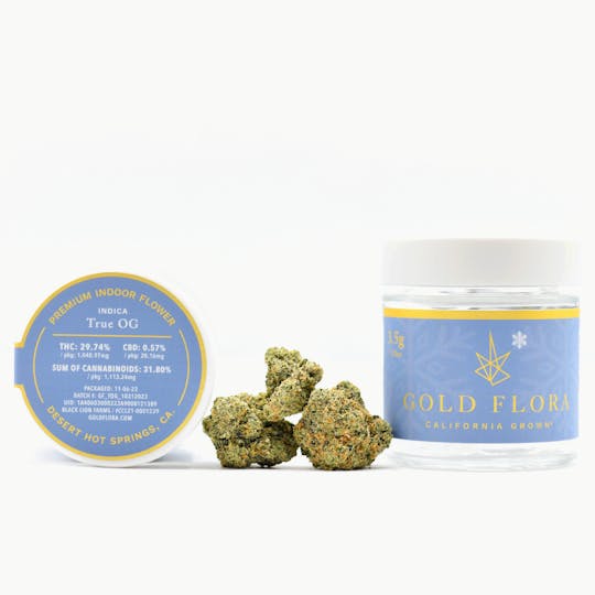 Gold Flora - True OG 3.5g Flower - 1