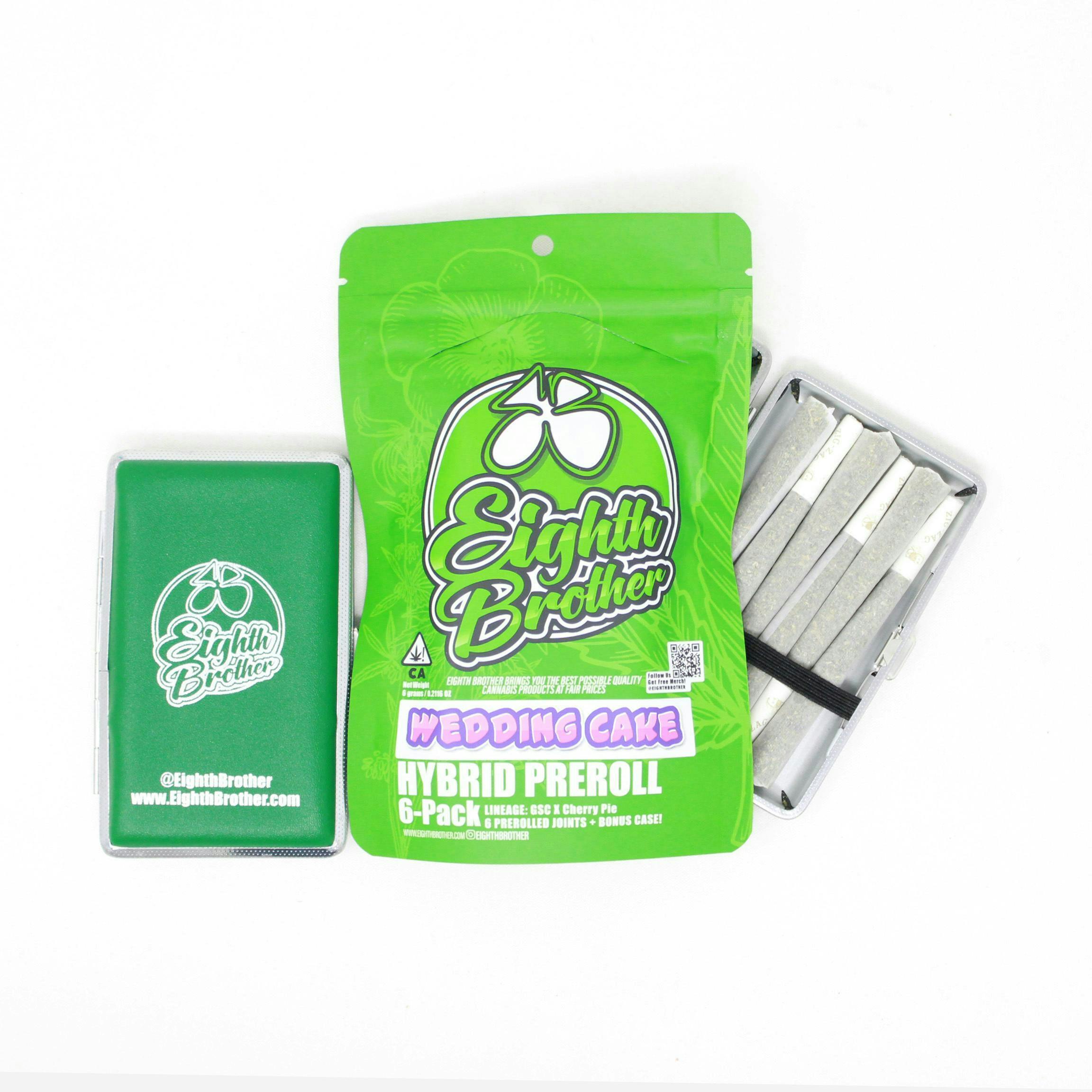 Eighth Brother - Eighth Brother | Wedding Cake | Joints | 1g | 6pk - 1