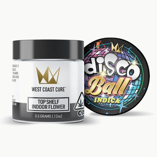 West Coast Cure - Disco Ball - 3.5.G Top Shelf Indoor Flower - 1