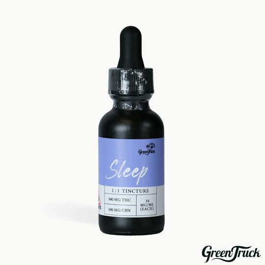 Green Truck - 1:1 Rosin/CBN Sleep Tincture - Pumpkin Spice (Rosin 500 MG/ CBN 500 MG) - 1