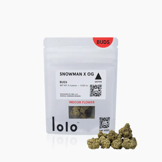 lolo - lolo | Snowman + OG | Indoor Buds | 3.5g - 1