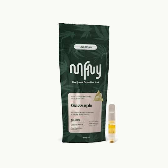 MFNY - Gazzurple Live Rosin 510 Cartridge | 0.5g - 1