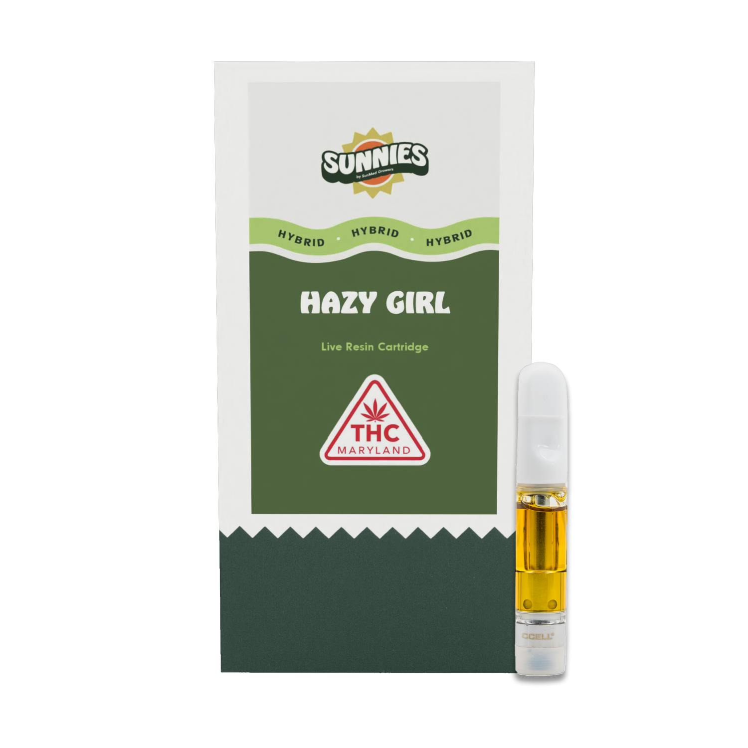 SunMed Growers - Hazy Girl Live Resin Cartridge 0.5g - 1