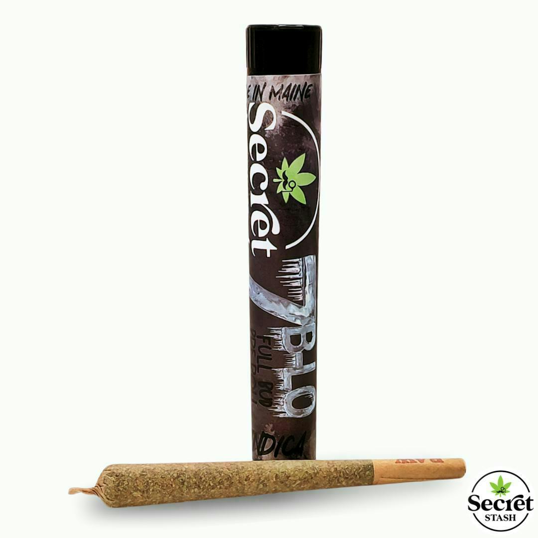 Secret Stash - Secret Stash | Full Bud Pre Roll | 7 B-LO | 1.2g - 1