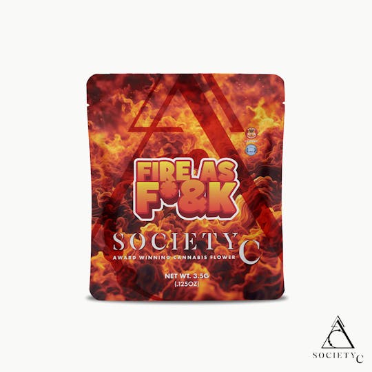 Society C - Society C - Fire As Fuck - 3.5g Flower - 1