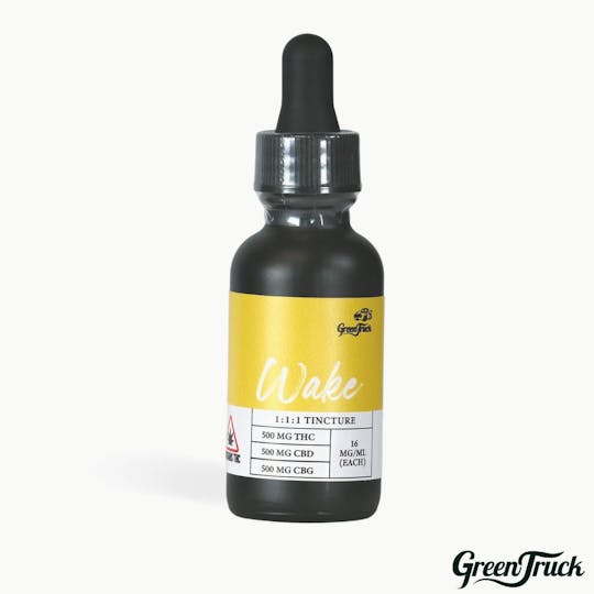 Green Truck - 1:1:1 RSO/CBD/CBG Tincture - Wake - 1