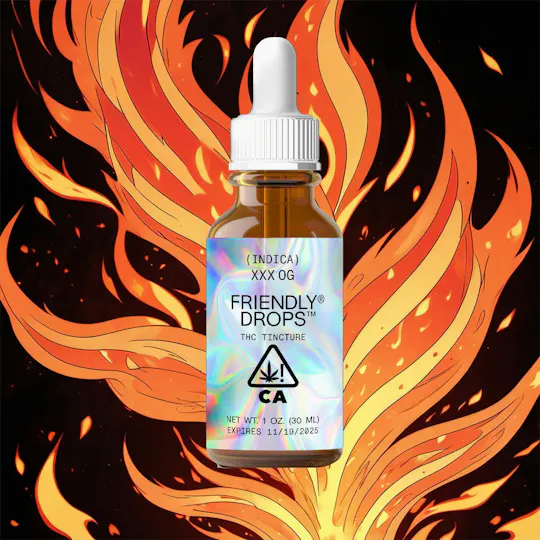 Friendly Brand - Friendly Brand | Friendly Drops | XXX Og | Tinctures | 1000mg | 30ml - 1