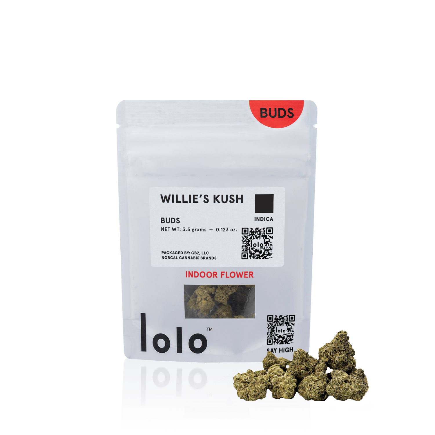 lolo - lolo | Willie's Kush | Indoor Buds | 3.5g - 1