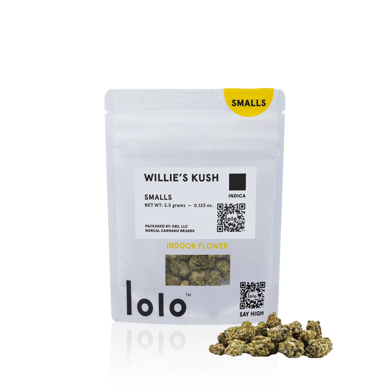 lolo - lolo | Willie's Kush | Indoor Smalls | 3.5g - 1