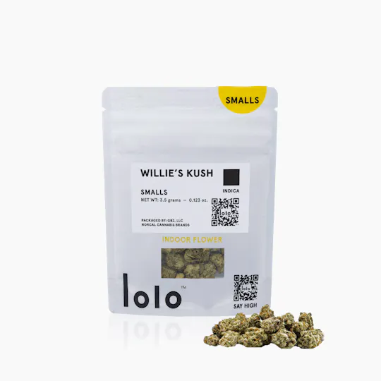 lolo - lolo | Willie's Kush | Indoor Smalls | 3.5g - 1