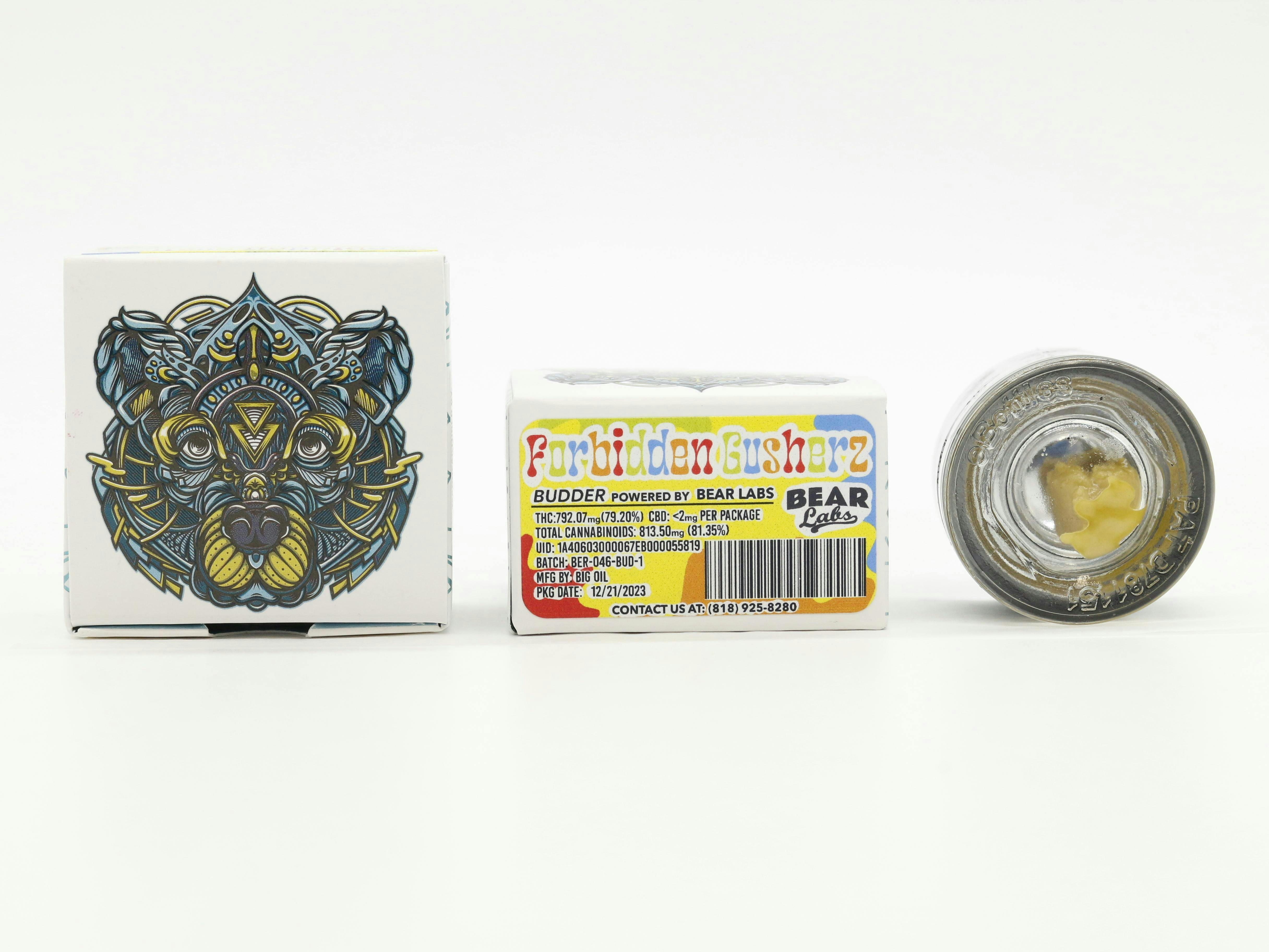 Bear Labs - Forbidden Gusherz Budder - 1g - 1