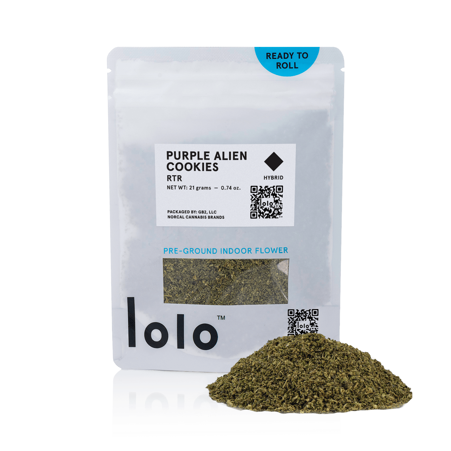 lolo - lolo | Purple Alien Cookies | Indoor Ready To Roll | 21g - 1